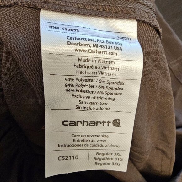 Carhartt Ladies Scrubs Cross-Flex Utility Boot Cut Pants! NWT! Size 3X - Picture 5 of 7